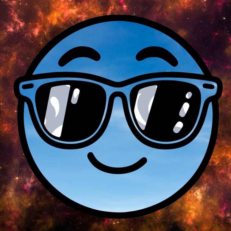 emoji with sunglasses