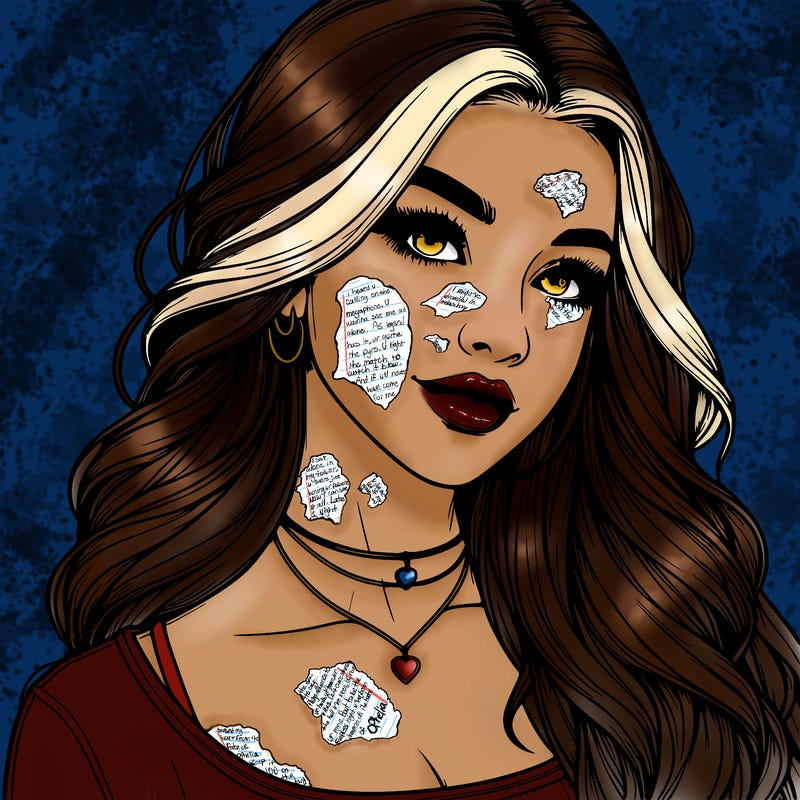 detailed realistic girl