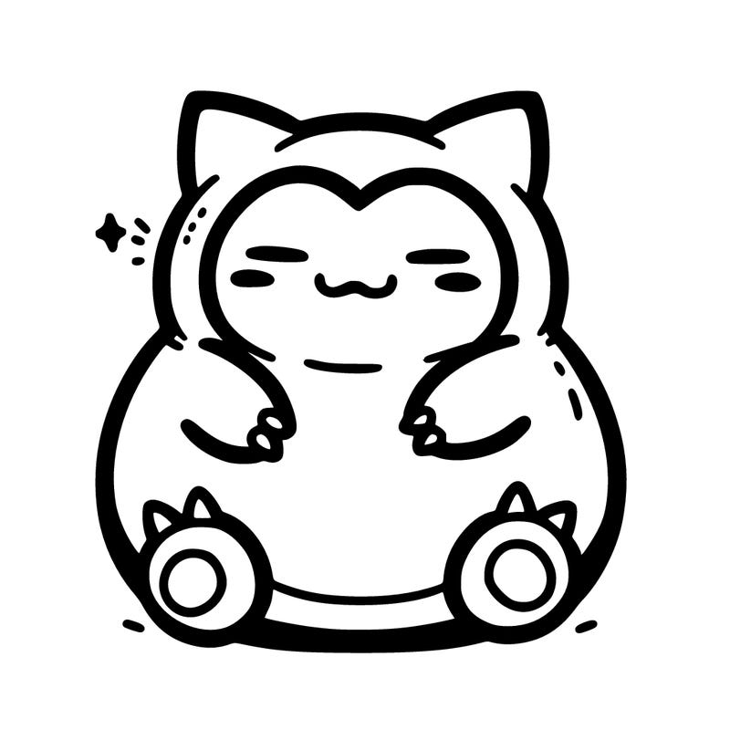 cute snorlax