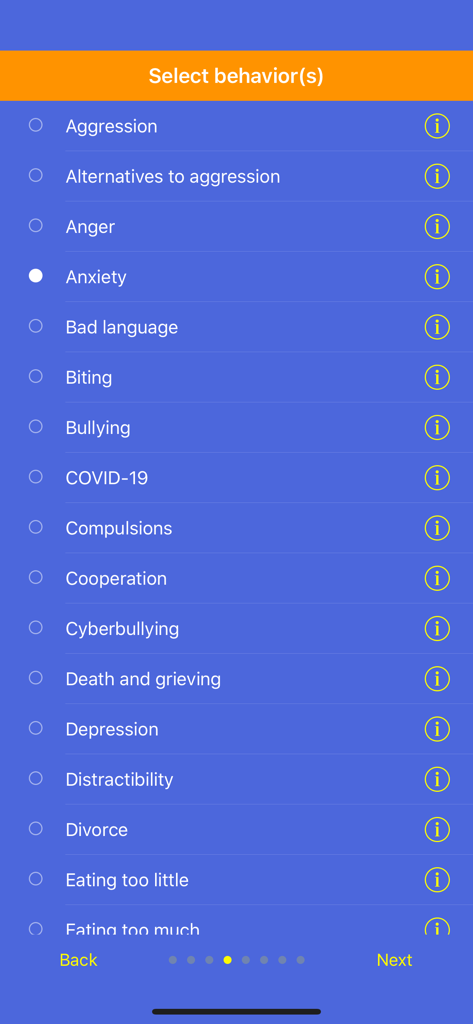 Child Behavior Toolbox - Reference App | MWM