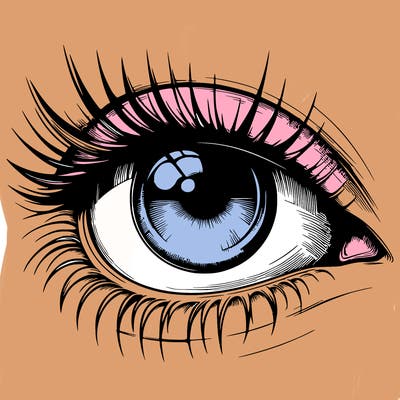 realistic eye