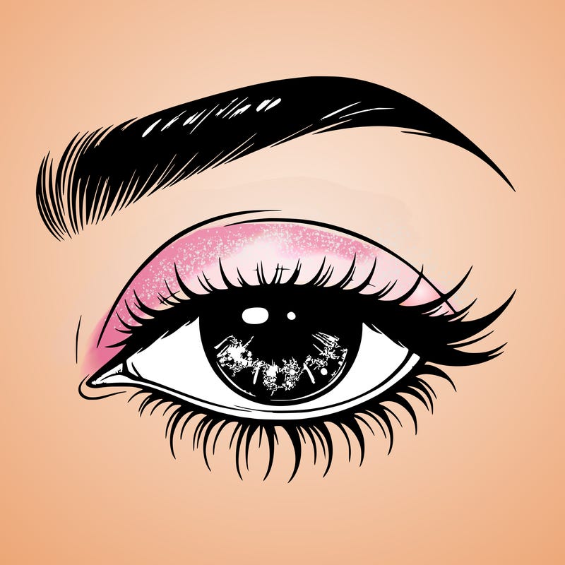 eye closed realistic