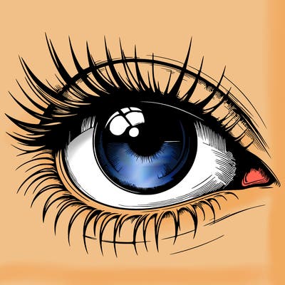realistic eye