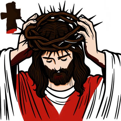 the crowning of jesus with thorns