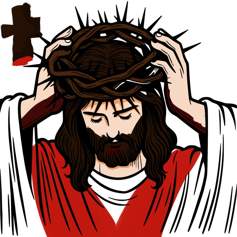 the crowning of jesus with thorns