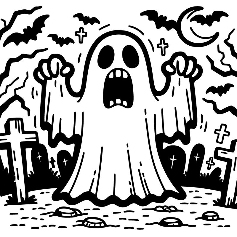 scary ghost