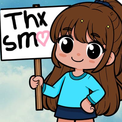 a girl holding a blank sign