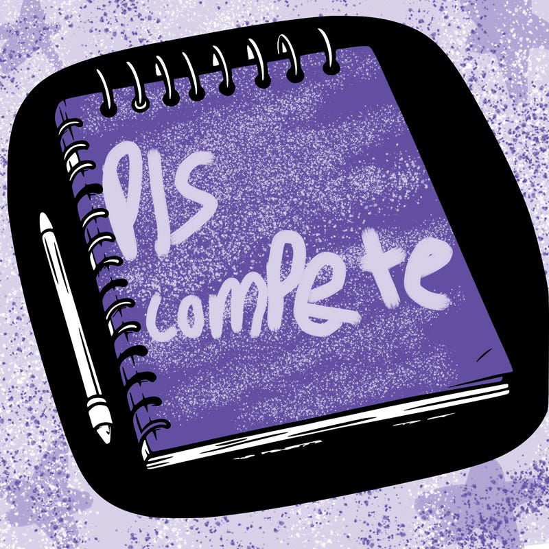 a blank sketch pad