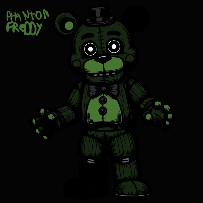 creepy bear animatronic