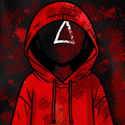 faceless girl in hoodie