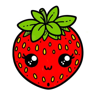 cute strawberry
