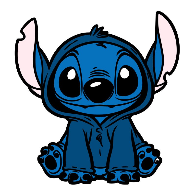 stitch in a dog costume