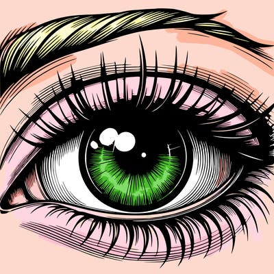 realistic eye