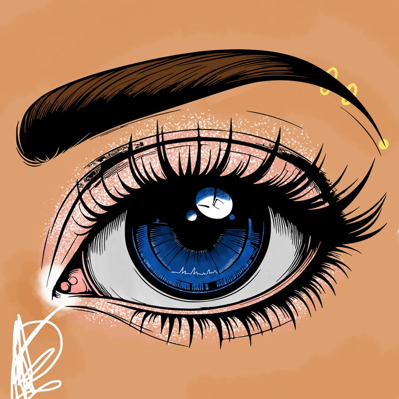 realistic eye