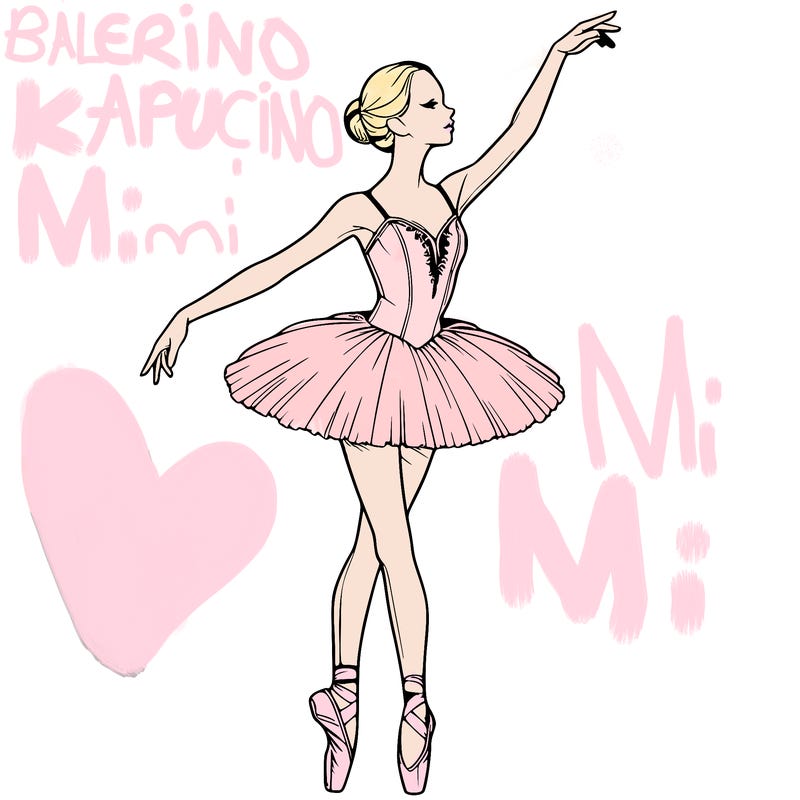 realistic ballerina