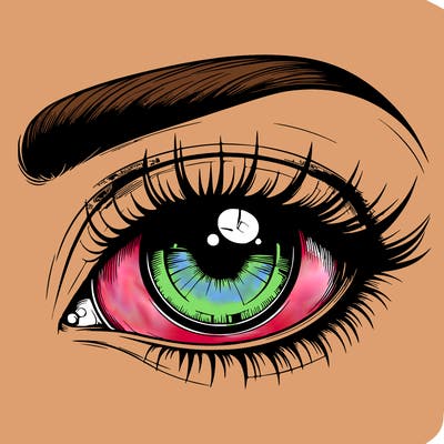 realistic eye