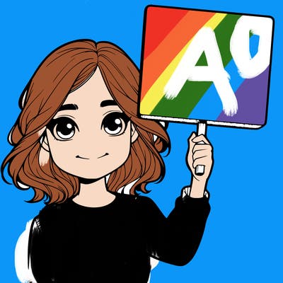 realistic girl holding up a sign