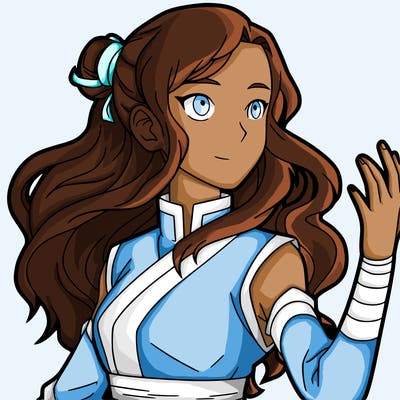 katara from avatar the last air bender