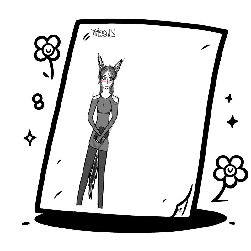 blank piece of paper.