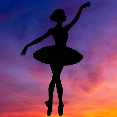 realistic ballerina