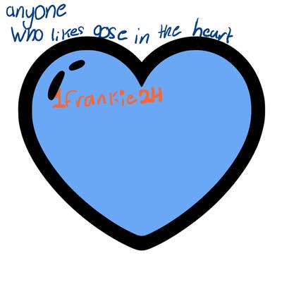 a blank heart