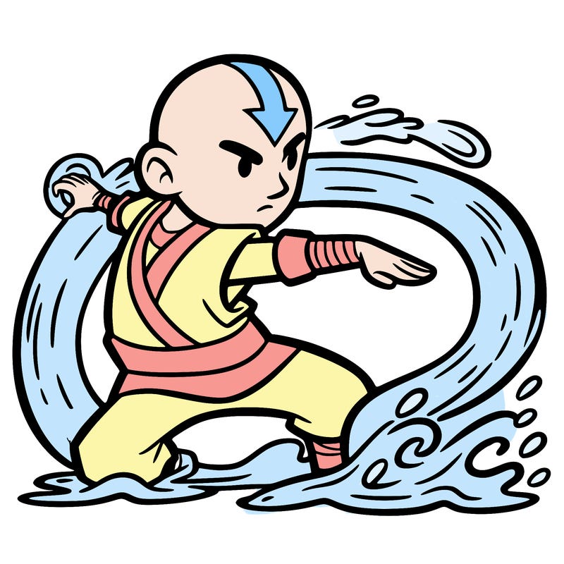 water bending