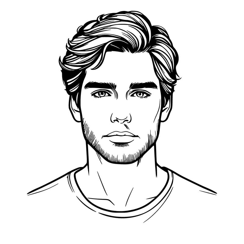 realistic man