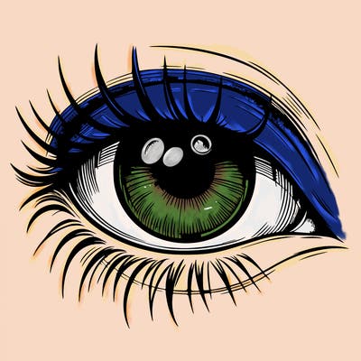 realistic eye