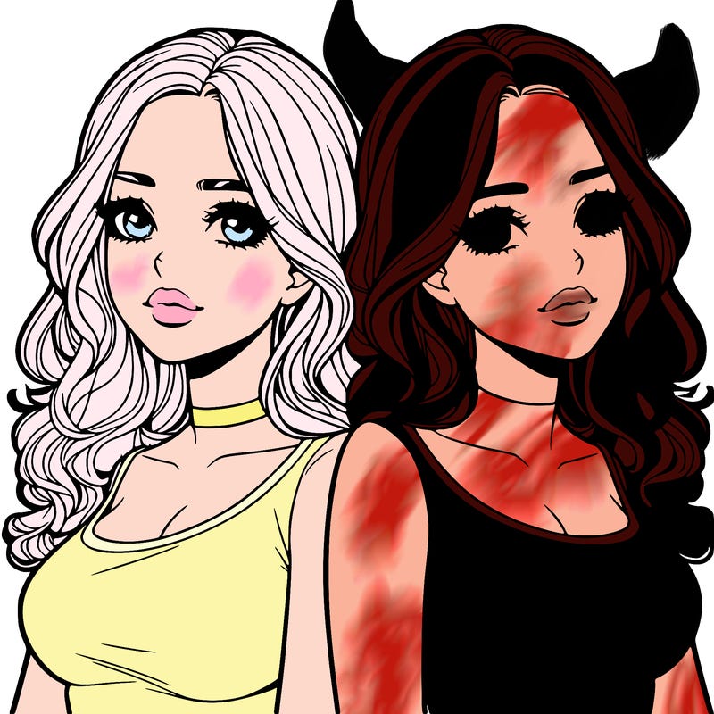 realistic twin sisters