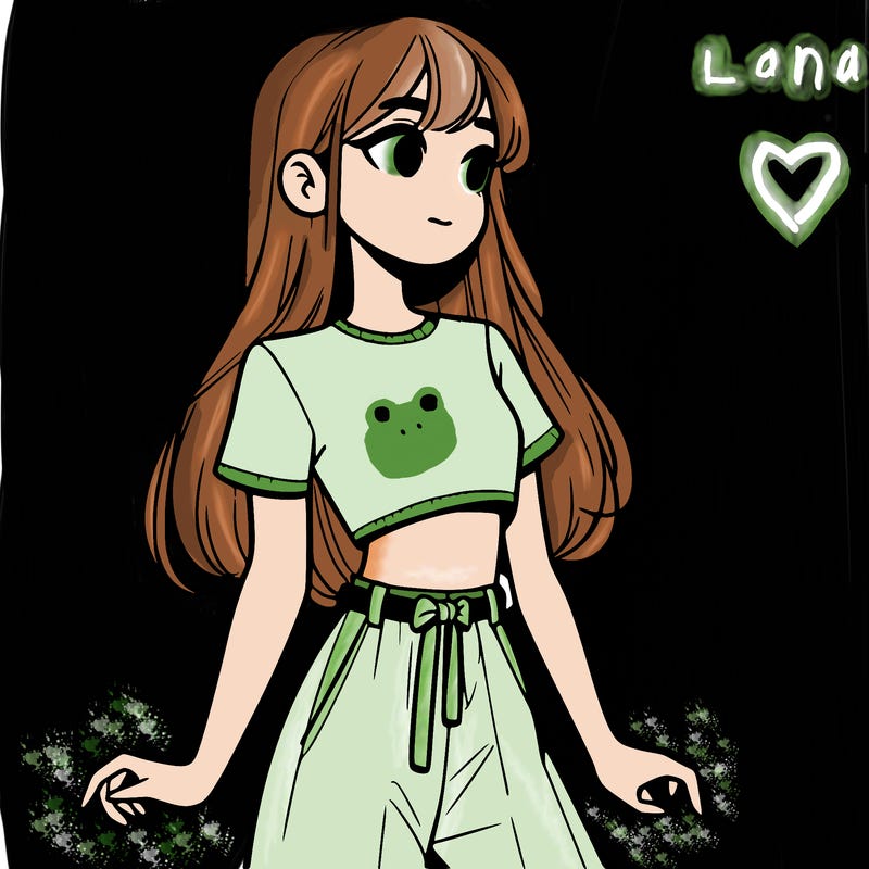 girl in a cute crop top