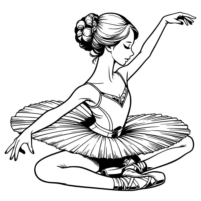 realistic ballarina
