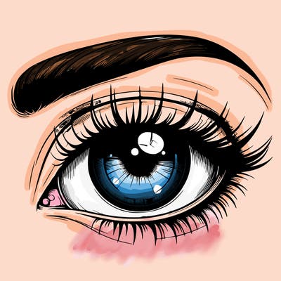 realistic eye