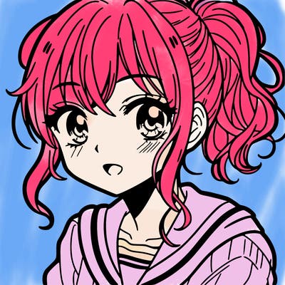 manga girl
