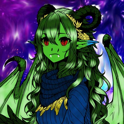 dragon girl realistic fantasy