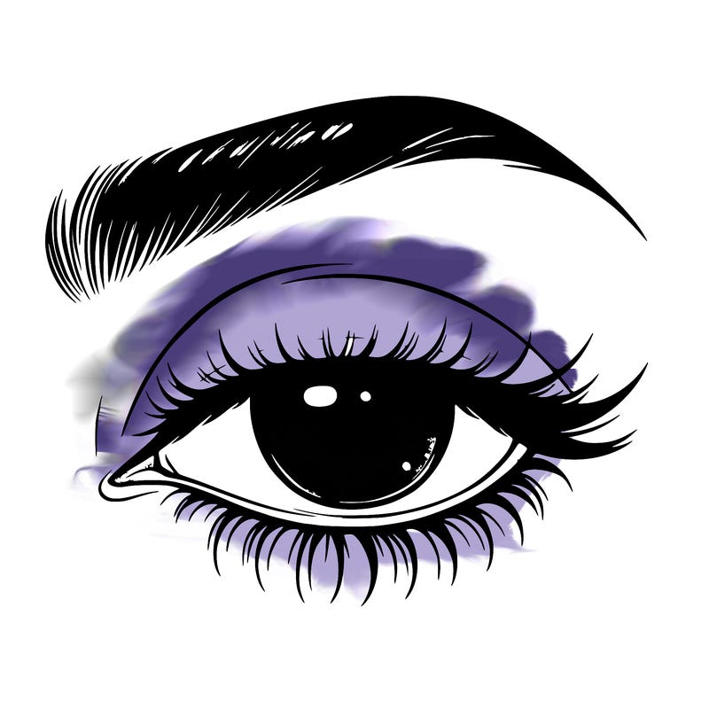 eye closed realistic