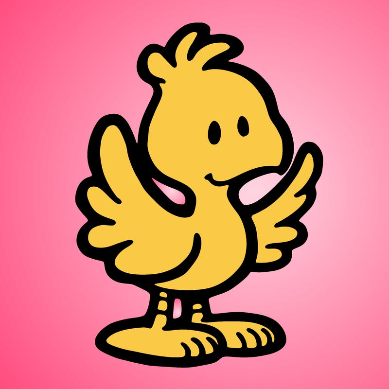 simple woodstock bird