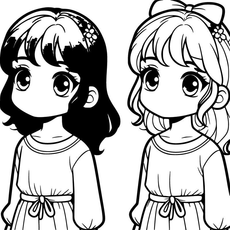 girl looking