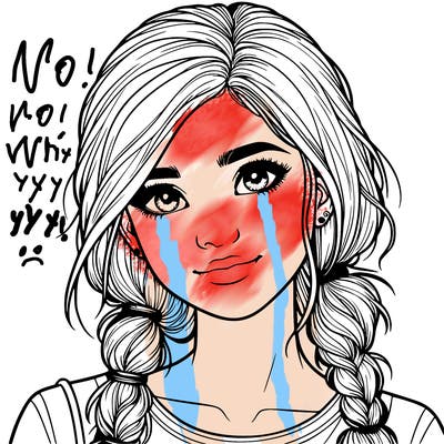 relistic teenage girl