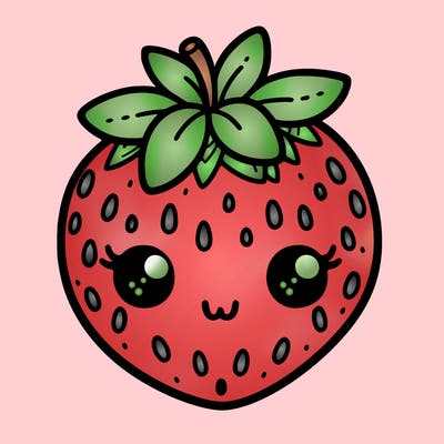 cute strawberry