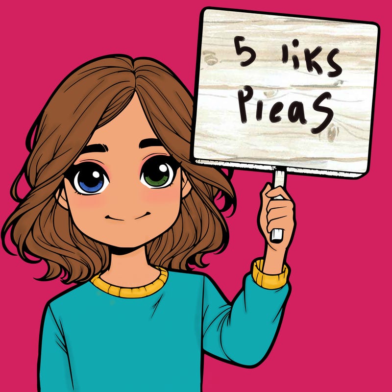 realistic girl holding up a sign