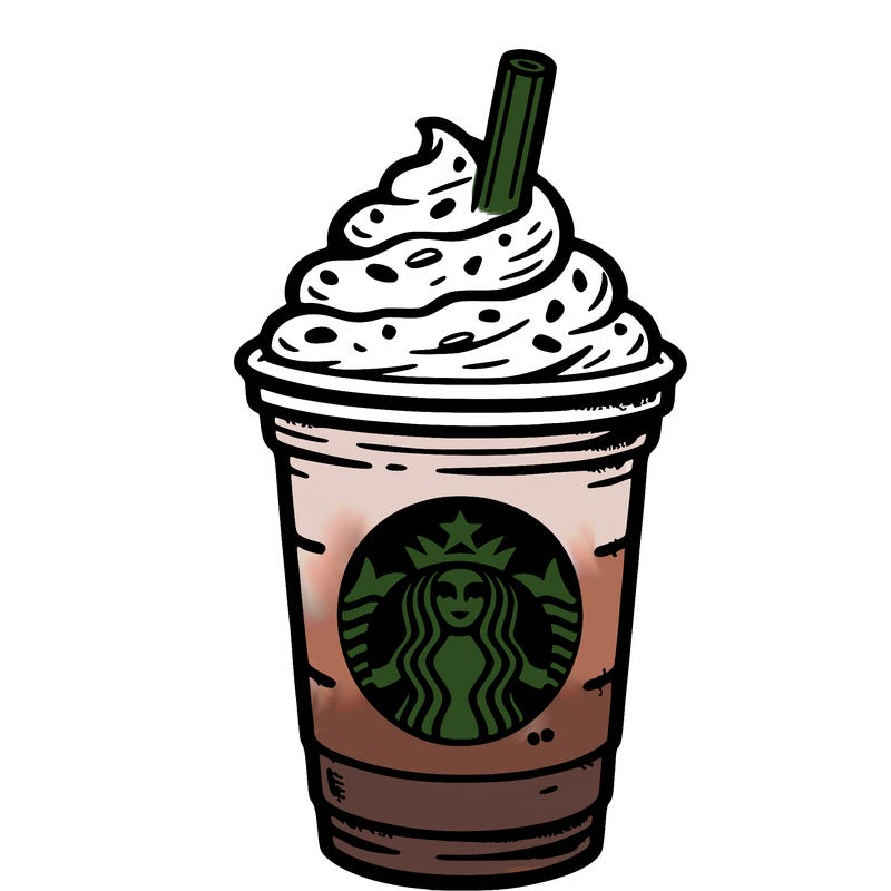 starbucks, frappuccino
