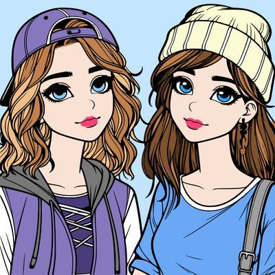 realistic teenager girls