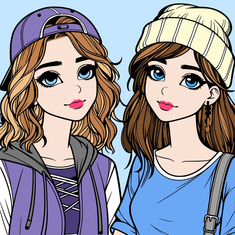 realistic teenager girls