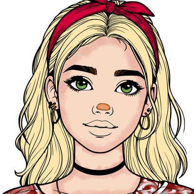 realistic teenage girl