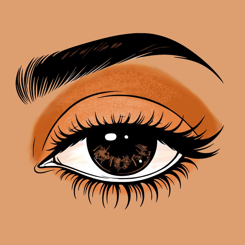 eye closed realistic