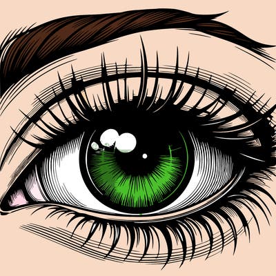 realistic eye