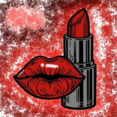 lips and lipstick
