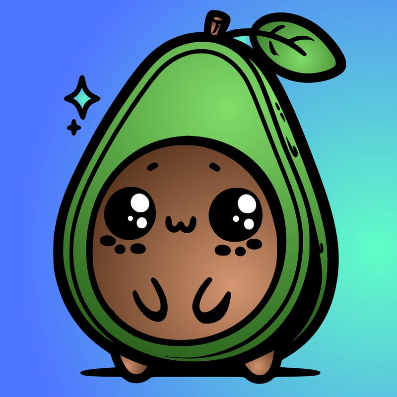 cute avocado