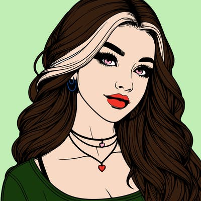 detailed realistic girl