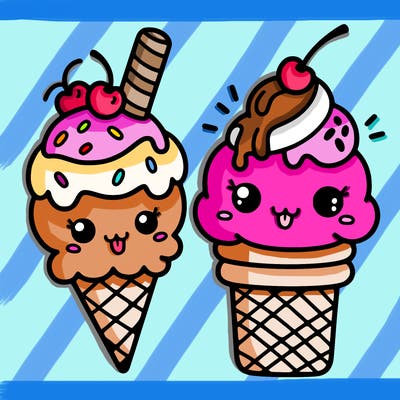 ice cream cute